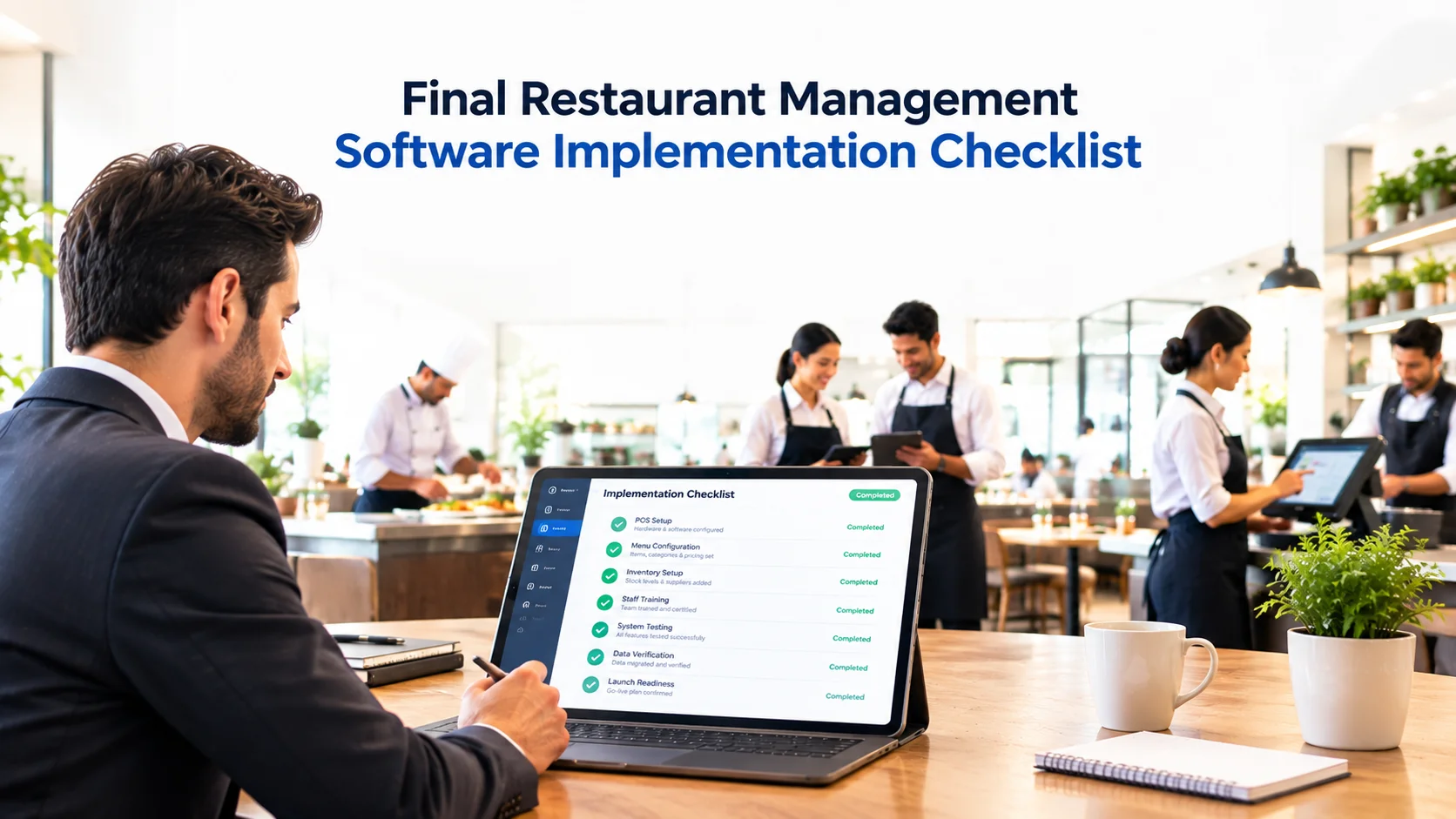 Final Restaurant Management Software Implementation Checklist