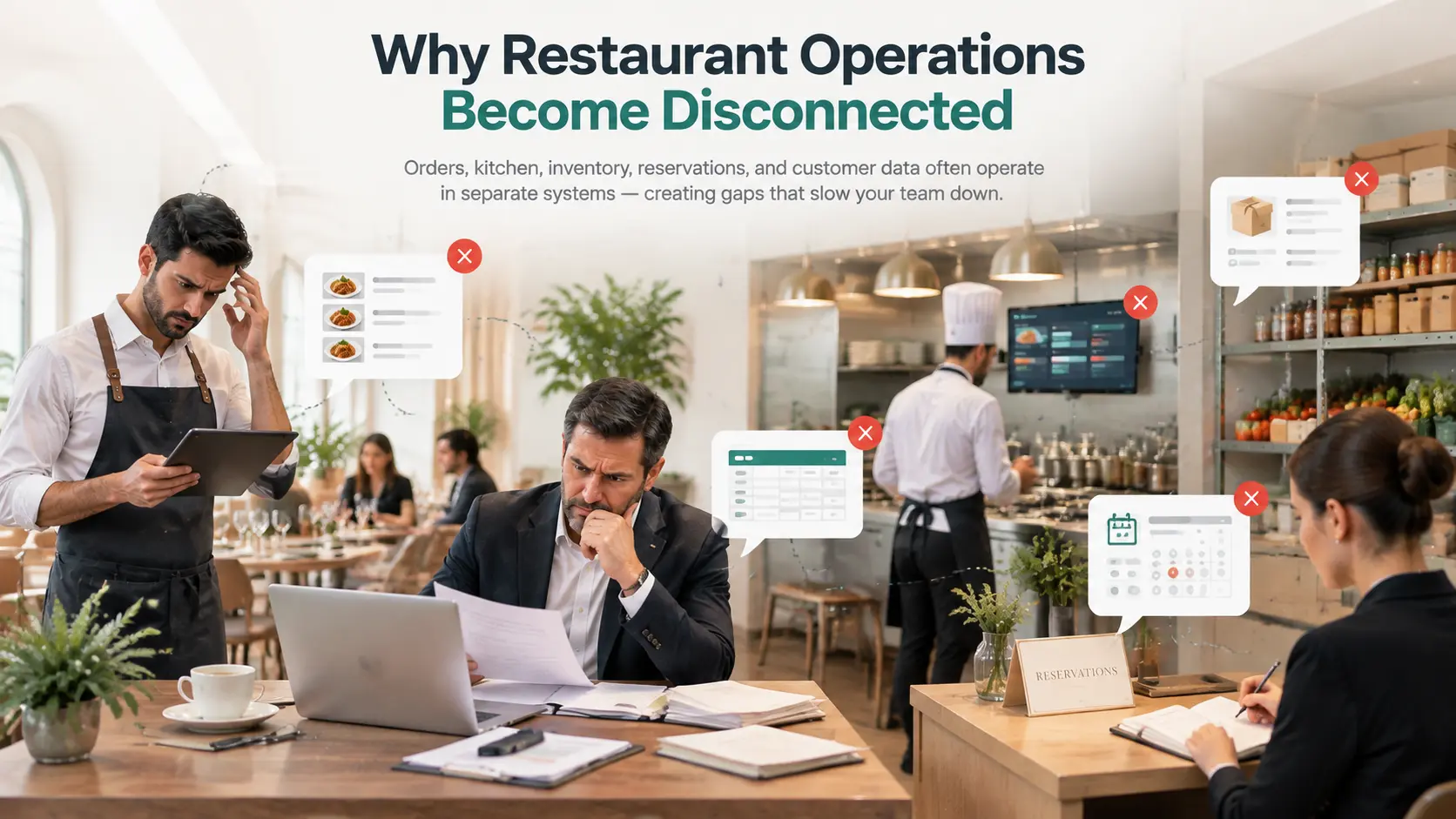 Why Restaurant Operations Become Disconnected
